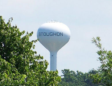 Typo on water tower