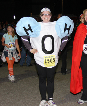 water molecule halloween costume