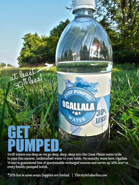 Parody Ogallala Bottled Water