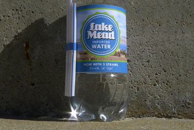 Lake Mead fantasy bottled water